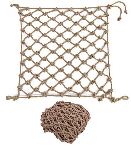 Filet de corde de chanvre pour chat - Filet de sécurité résistant 2x2m - 3