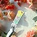 Inlay with Mother of Pearl Metal Steel Office Knife Hand Cutter Blade Envelope Letter Opener (Orchid Yellow)