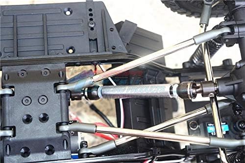 Miniatura 3 de Element RC-110 Enduro SENDERO Steel+Aluminio Front CVD Drive Shaft -6PC Set