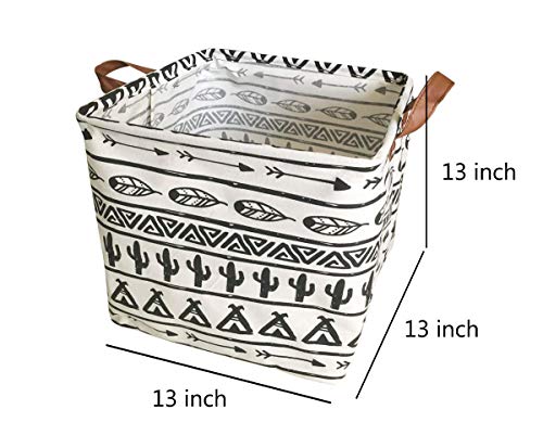 Panier de rangement bébé en tissu pliable carré Ricye pour jouets