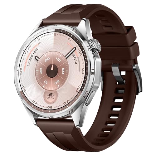 Image of XMUXI 22mm Watch Strap Compatible with Huawei Watch GT6 Pro GT 6 /5 /4 /3 46mm Straps Quick Release for bip 6 /Venu3 /Venu4 45mm /Vivoactive 4,Galaxy Watch 3 45mm Silicone Bands (NO WATCH)
