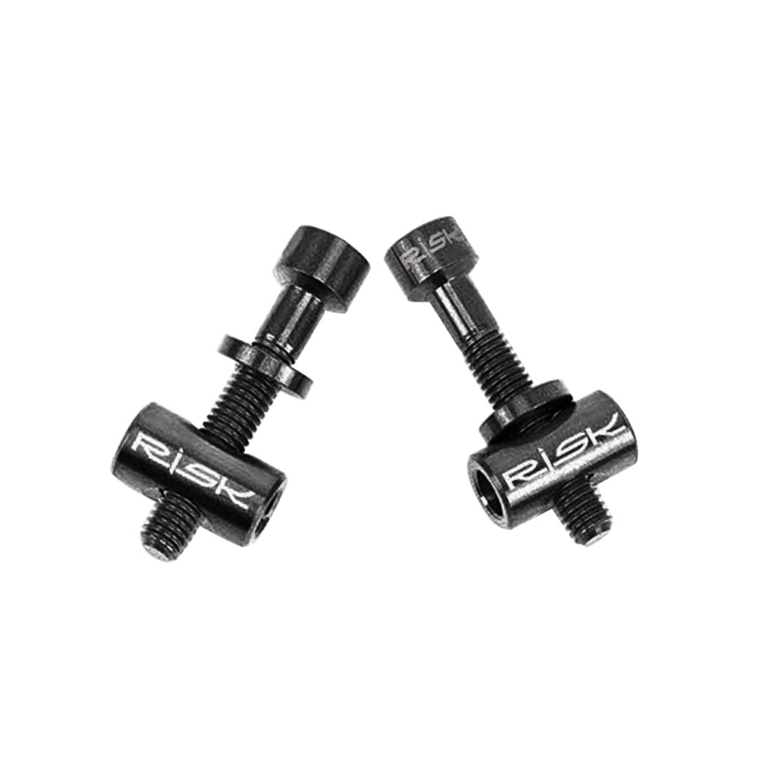 FREAHAP R 2 PCS Bike Titanium Screw Set M5x30/40 Screw Washer Head Nut for Bicycle