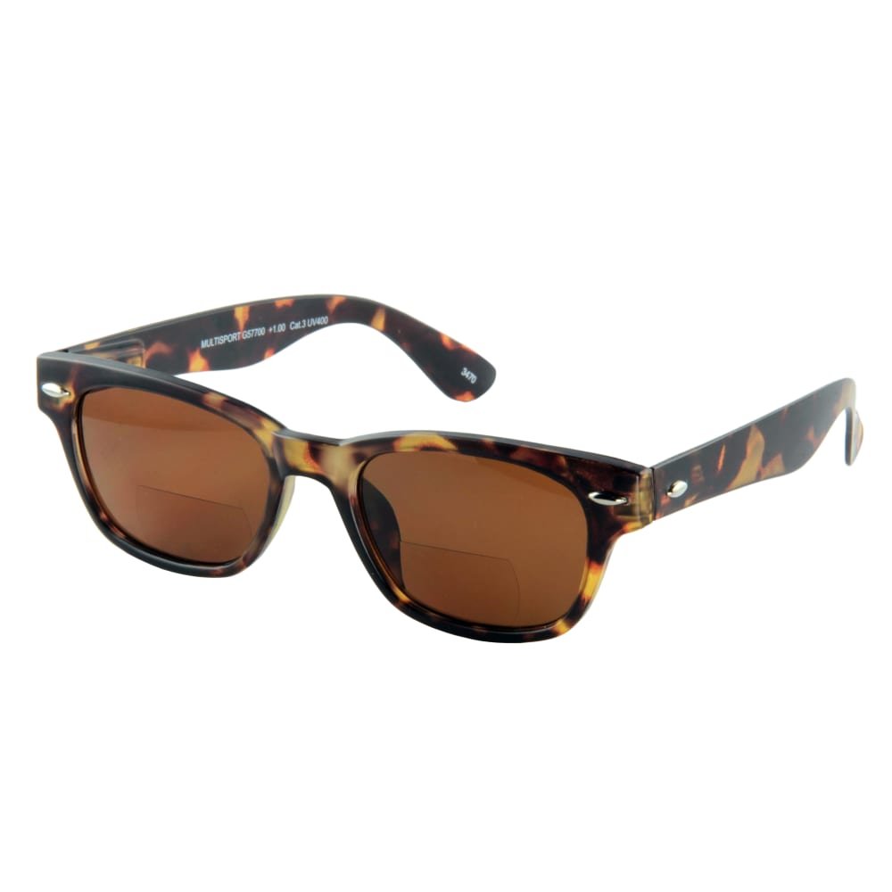 Okulary do czytania Multisport Havanna z brązowym -Sph:+2,00