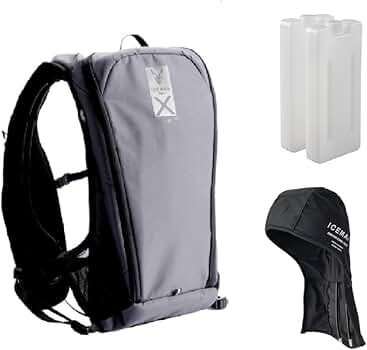 2025年ICEMAN X 空調服用バックパック　アイスマンチャージボトル5個！ 2025年ICEMAN X 空調服用バックパック アイスマンチャージボトル