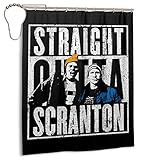 The Office Shower Curtain for Gift, Schrute Farms Bathroom Curtain with Rust-Resistant Metal Hooks,...