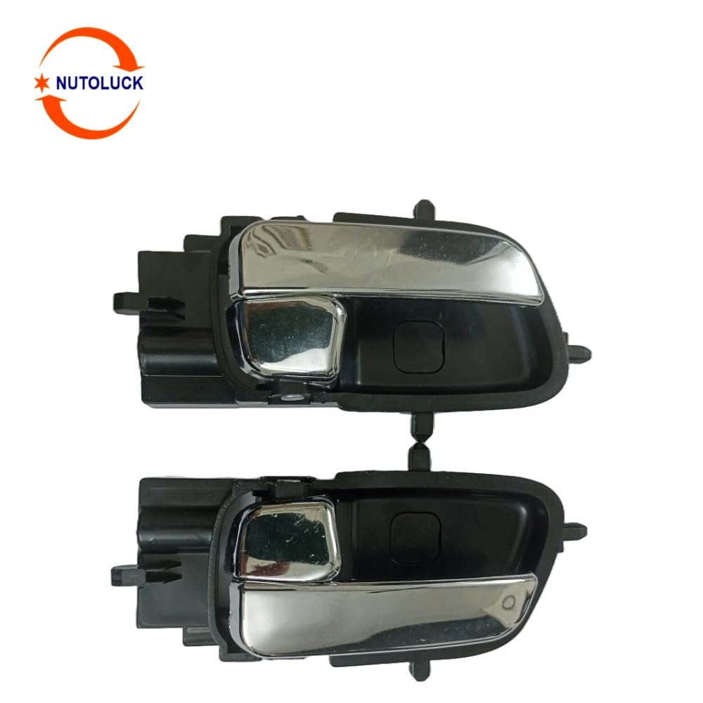 Nutoluck Left Inner Door Handle Lock Rc Lever Chrome Finish Compatible with Hyundai I 20 (2008 to July 2014) - Image 5 thumbnail