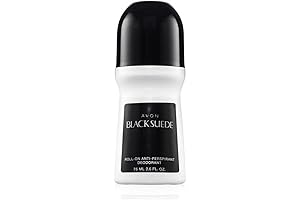 Black Suede Roll-On Antiperspirant Deodorant for Men by Avon, 2.6 FL OZ...