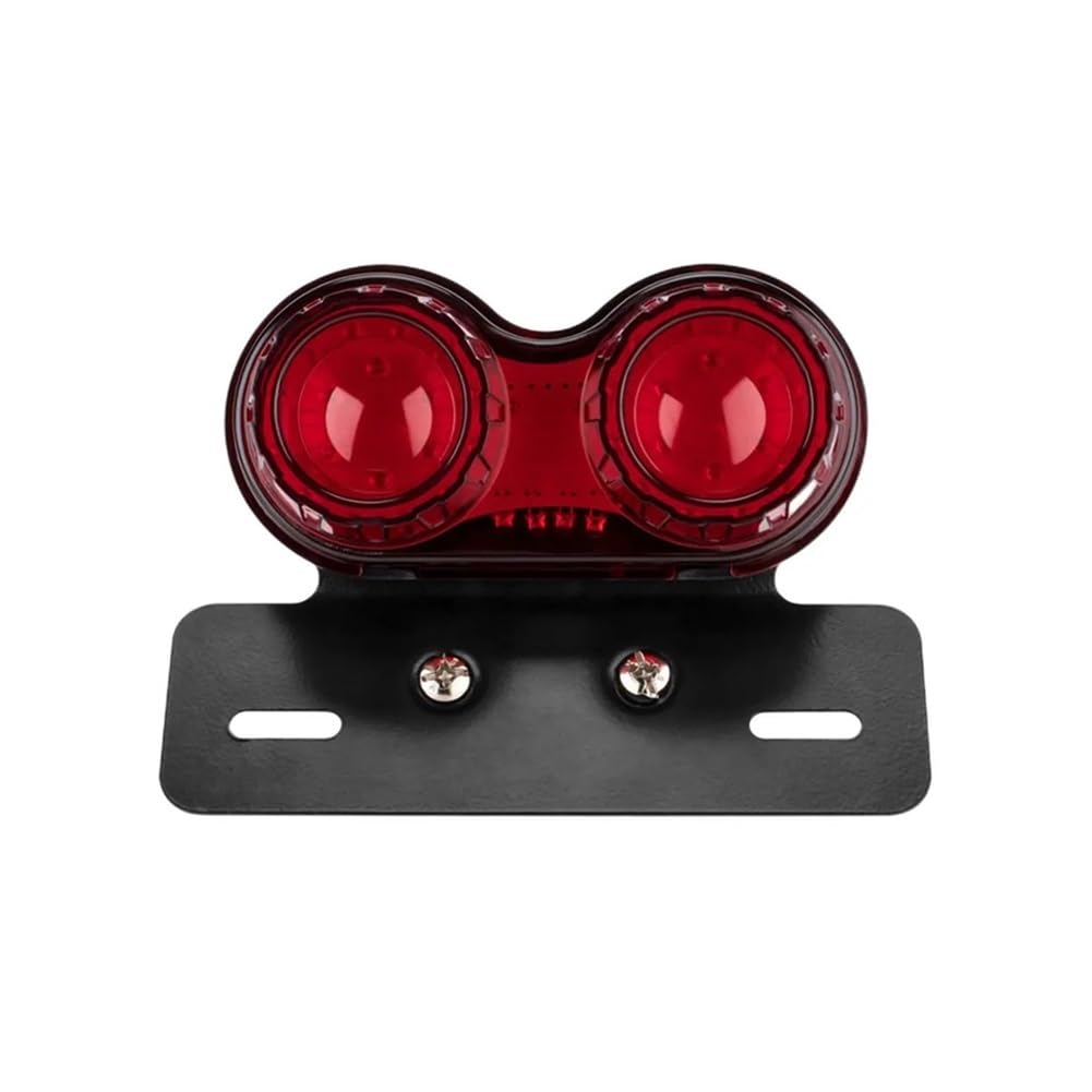 SinSed Moto luce freno stop Lampada Di Coda A LED Universale Per Moto Lampada Di Segnalazione A LED Super Luminosa Per Indicatori Direzione Per Motociclette Per Accessori Moto