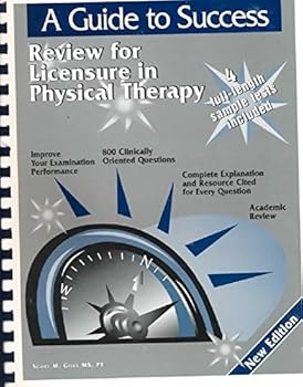 Paperback A Guide to Success: Physical Therapist Assistant's Review for Licensure Book