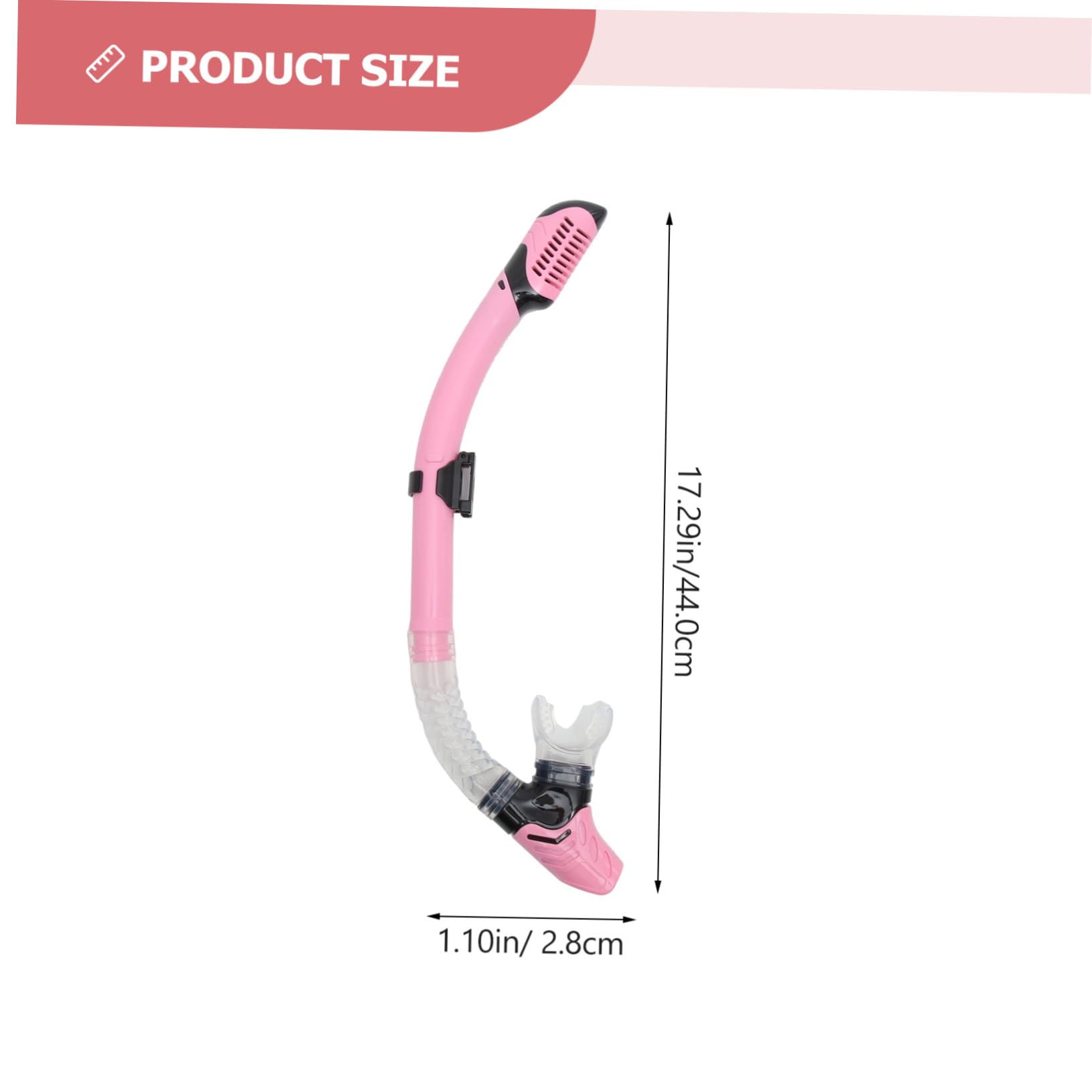 VANZACK Snorkeling Gear for Adults Diving Tube Comfortable and Ventilated Snorkel for Extended Use