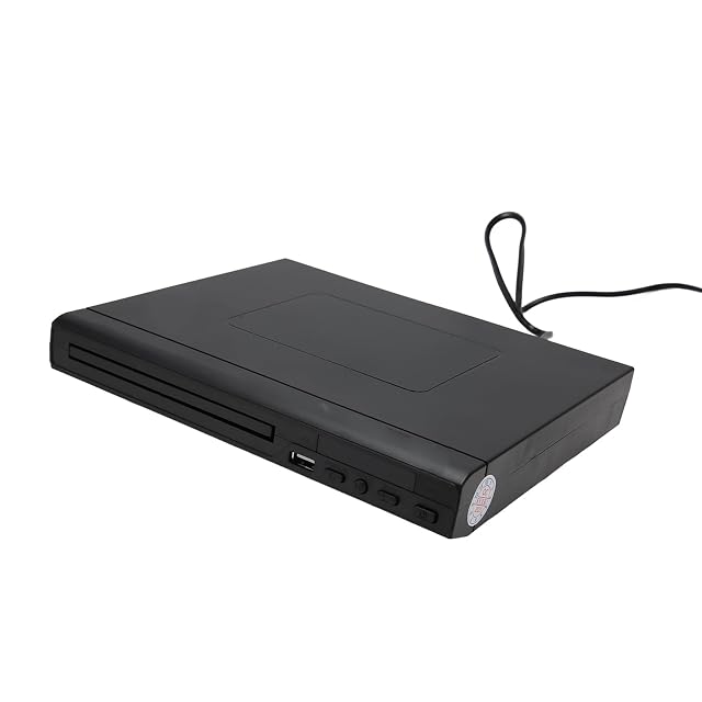 Mini DVD Player Progressive Scan PAL NTSC USB 2 0 Builtin Interface Multifunctional CD DVD with Cable for
