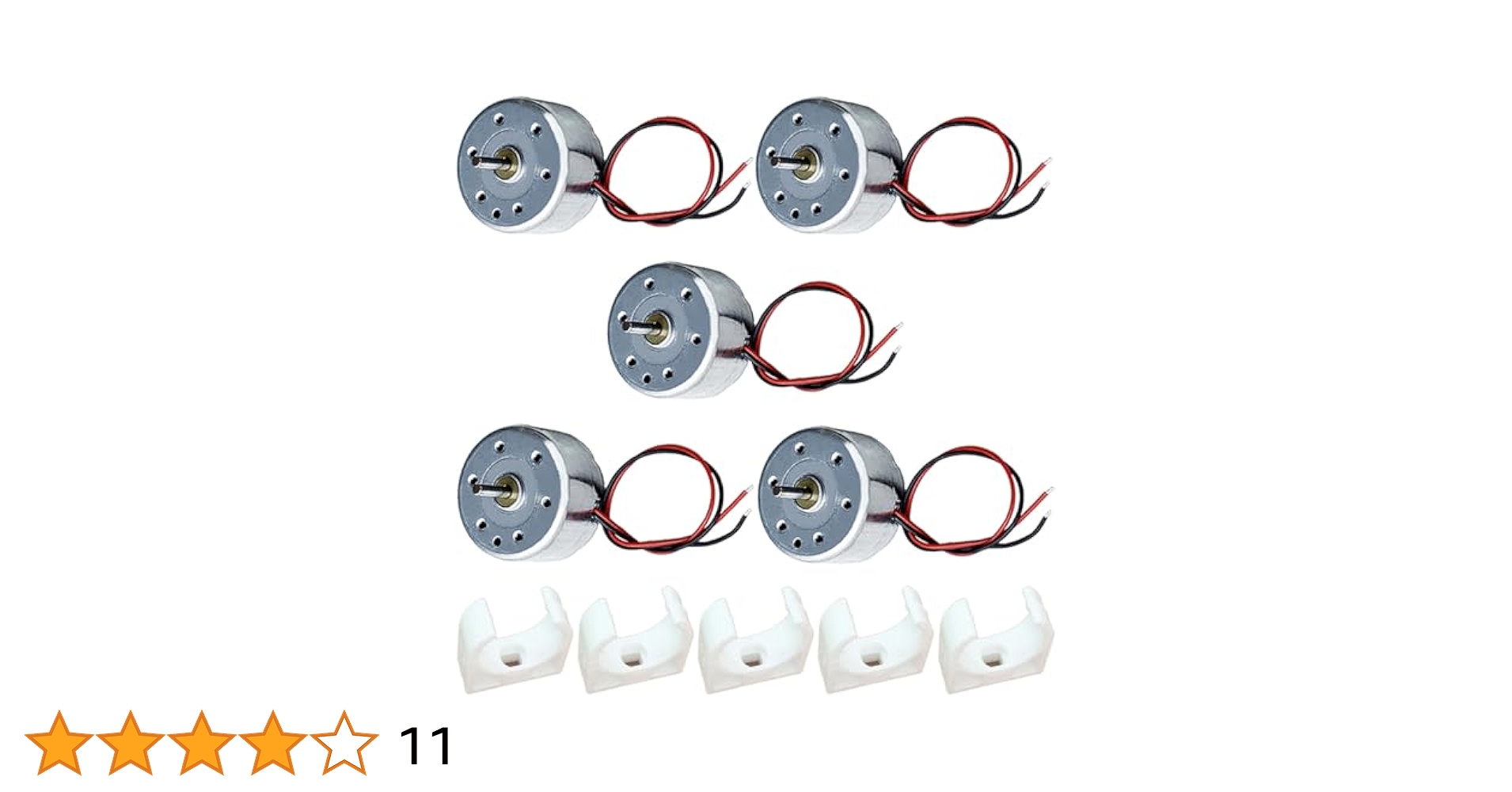 Amazon.co.jp: JYUDAUFU 5個 RF-300 モーター DC 1V-6V 0.08