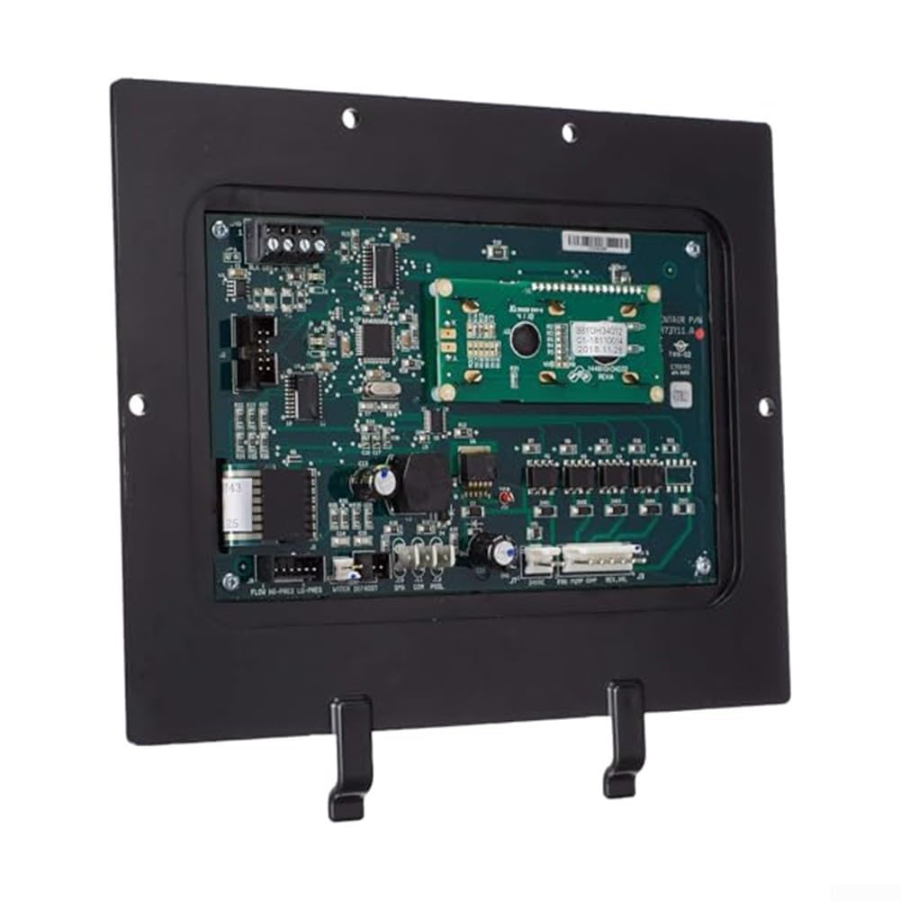 Tablero de control, 1 paquete de pieza de repuesto con pantalla digital, ajuste preciso de temperatura, fácil instalación, rendimiento fiable para mantenimiento del sistema de calefacción de piscina y