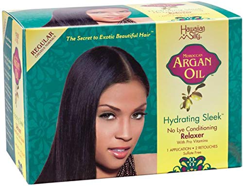 Hawaiian Silky Argan No Lye Kit [Regular] (Pack of 2)