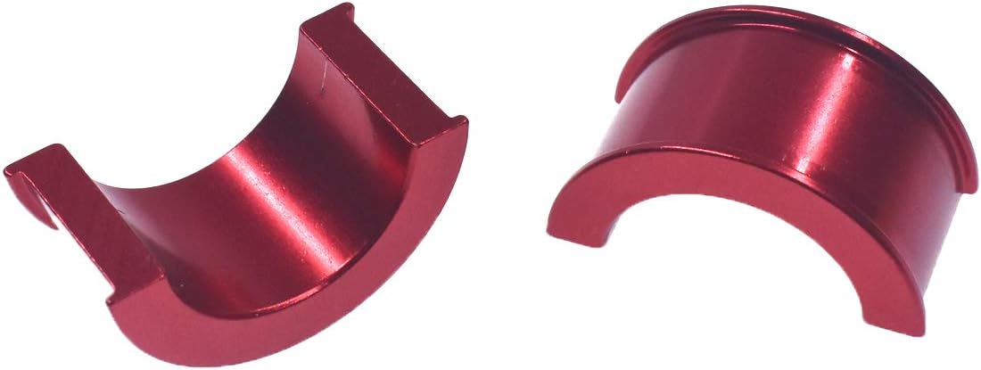 Red 1" 25mm / 1.5" 38mm CNC Adapter Fits 49cc 50cc 66cc 80cc Motorized Bicycle