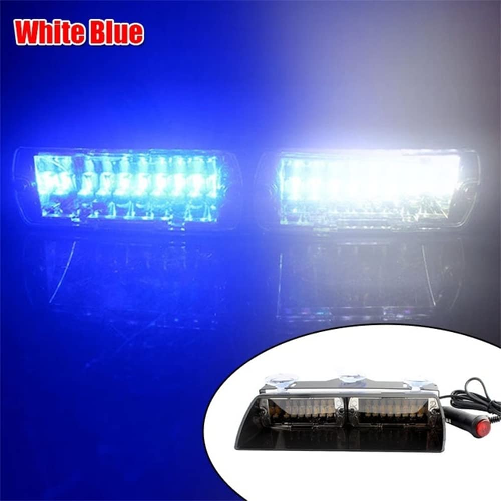 16LED Luces De Policía Luz Estroboscópica LED 16W Lámparas De Señalización De Emergencia Intermitente