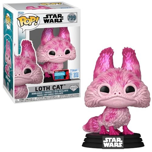 POP Star Wars Loth Cat Diamond Collection Funko Exclusive 2025 Fall Convention Limited Edition 799 (with Plastic Protection)