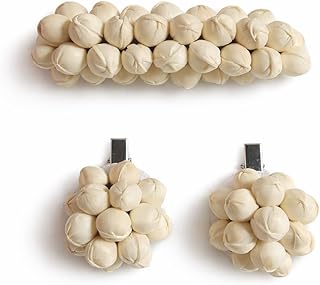Jasmine bud center clip (1pcs) Aligator clips (2pcs) women,girls, daughter Price In India