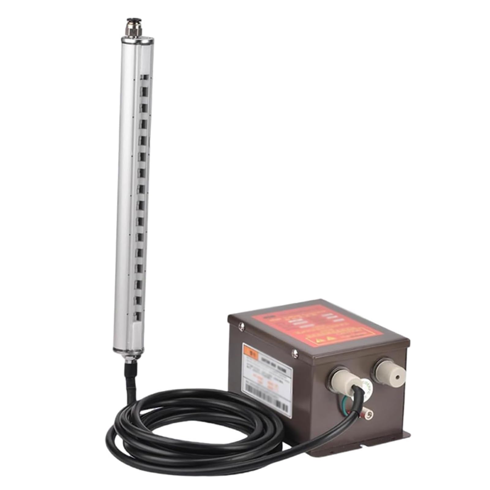 Varilla de aire ionizante de electricidad estática de 60 cm, ionizador antiestático con generador de alta tensión de 7 kV, varilla eliminadora de estática para eliminación de cargas electrostáticas