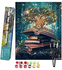 Malen Nach Zahlen Erwachsene 40x50cm - Bastelset Mit Pinseln Und Acrylfarben