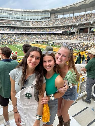 ZOLEAROPY Game Day Bracelets Stack Football Bracelets for Women Men Stackable Game day Bracelet Accessories Football Mom Outfit Jewelry Gifts4