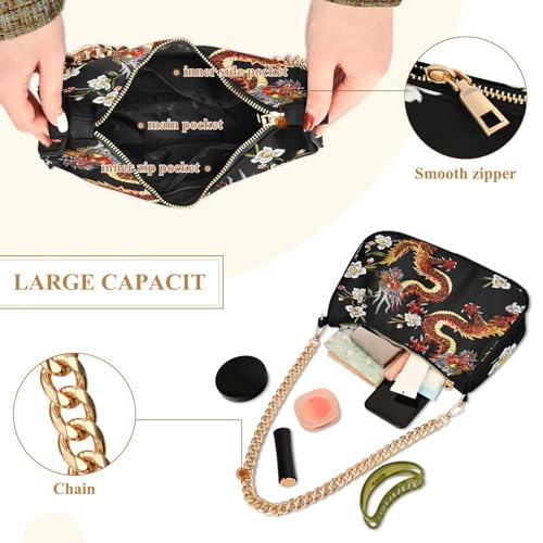 Bolso Shoulder para mujer con cierre de cremallera miniatura 6
