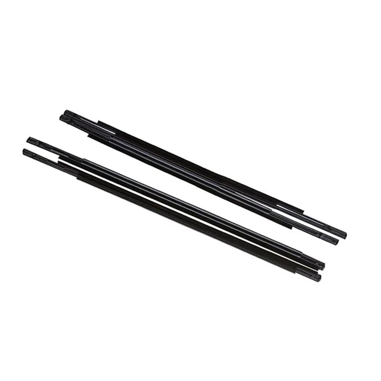Car Weather Stripping For Mitsubishi For Lancer CY CX CZ 2007-2019 4Pcs Car Window Weather Strip Glass Sealing