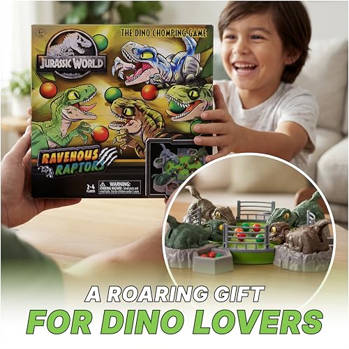 Juego de mesa Jurassic World Ravenous Raptors miniatura 7