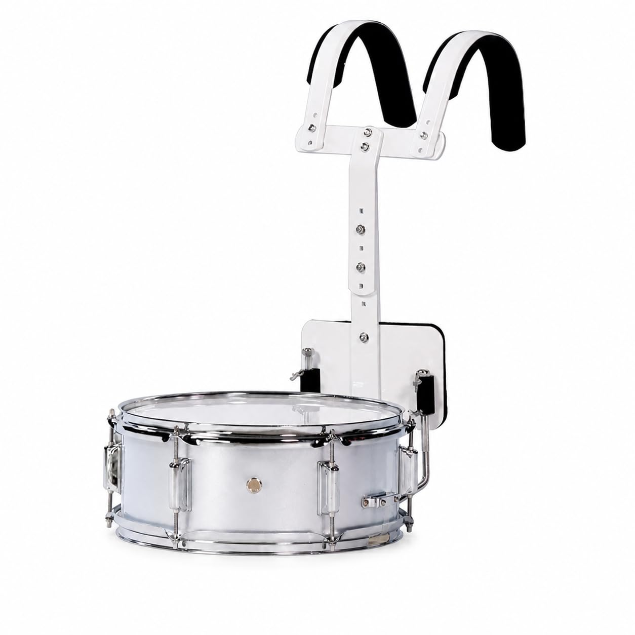 Rullante da Marng Band in Met, Bianco | Struttura in met, Strumento a percussione, Formazioni orchestrali, Per direttori di banda