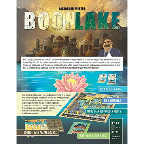 Boonlake juego de mesa estratégico para 1-4 jugadores miniatura 3