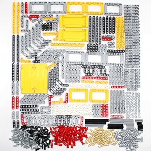 Image of 548PCS Technic-Parts, axle Liftarm Pins Connector Frame Panel-Plat Compatible with Lego Building Blocks Set, Random Color
