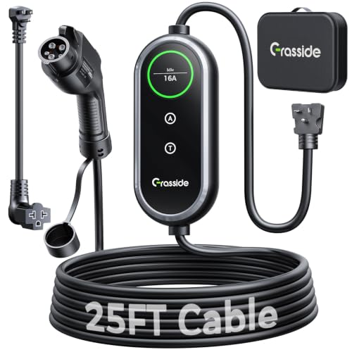 2026 New Grasside Level 1&2 EV Charger, 8-16Amp Adjustable...