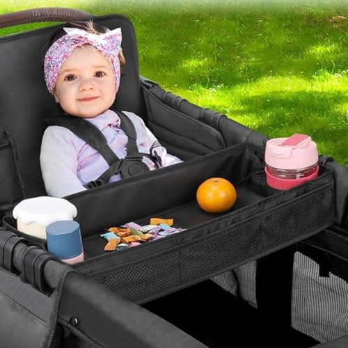 Plateau de rangement pour poussette ergonomique et premium - 2