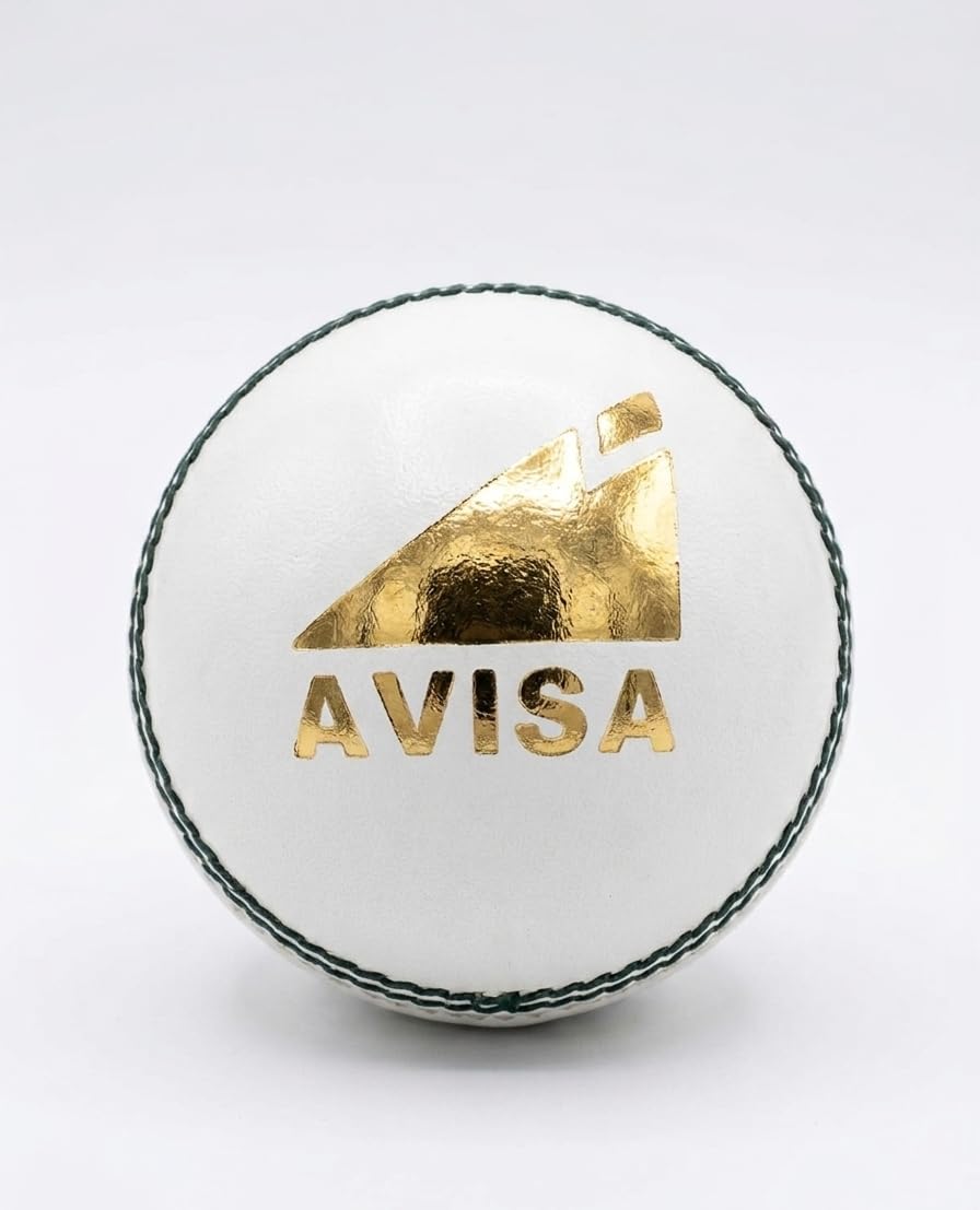 Avisa Sports Legend Women Cricket Ball | Selected Leather | White