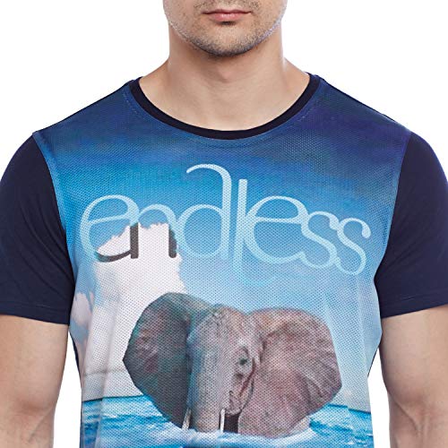 Image of wear your mind Men's Printed Regular fit T-Shirt