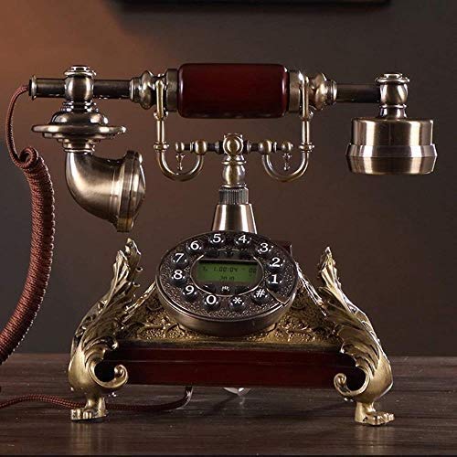 Telefono retrò Telefono Vintage Telefono Antico Telefono retrò Fashion Creative American Home Office Telefono Fisso Fisso
