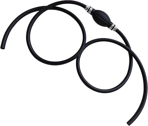 Miniatura 2 de Conjunto universal de línea de combustible de 5/16 pulgadas y 0.315 in con bombilla de imprimación, abrazaderas de manguera de acero para motores