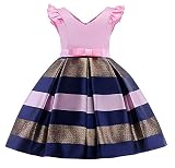 WZSYGDTC Girls Christmas A-Line Dresses Child Birthday Party New Year Wedding Easter Dress 8 Years 9