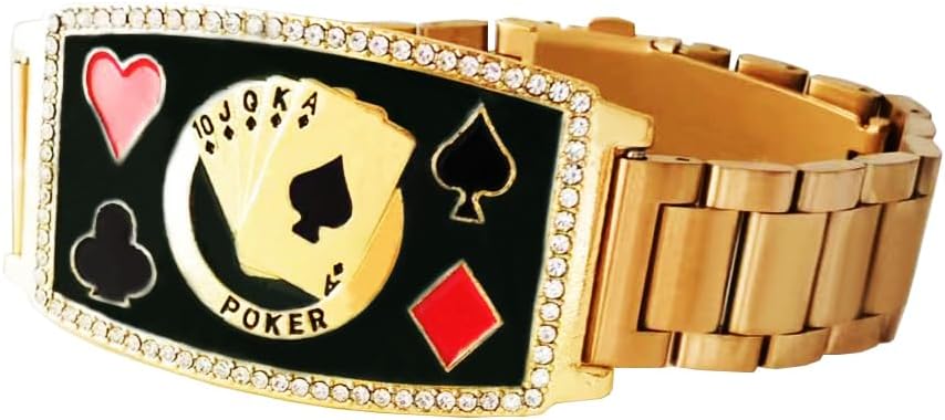 Poker Champion Bracelet - Great Prize for Your Tournaments, Texas Hold 'em Poker Ring