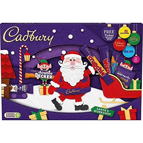 Cadbury Santa Chocolate Selection Box, 145g