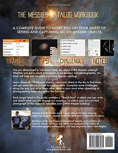 The Messier Catalog Workbook: A Complete Guide To Assist You On Your Quest Of Seeing And Capturing All 110 Messier Objects. #TOP1