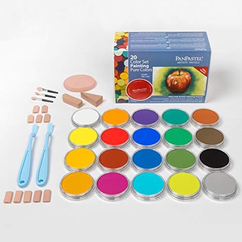 PanPastel 20 Colour Set - Pure Colours / Painting Set
