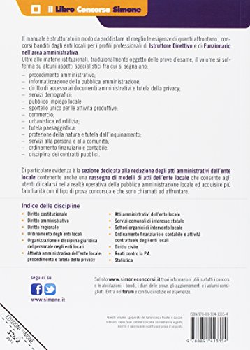 Kit completo 22 Istruttori amministrativi Comune