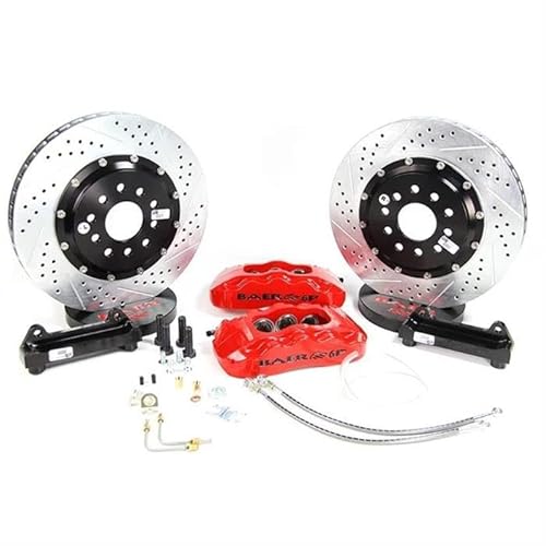 Baer Brakes 4401006r 14 Pro Front Brake Kit Red Sdz