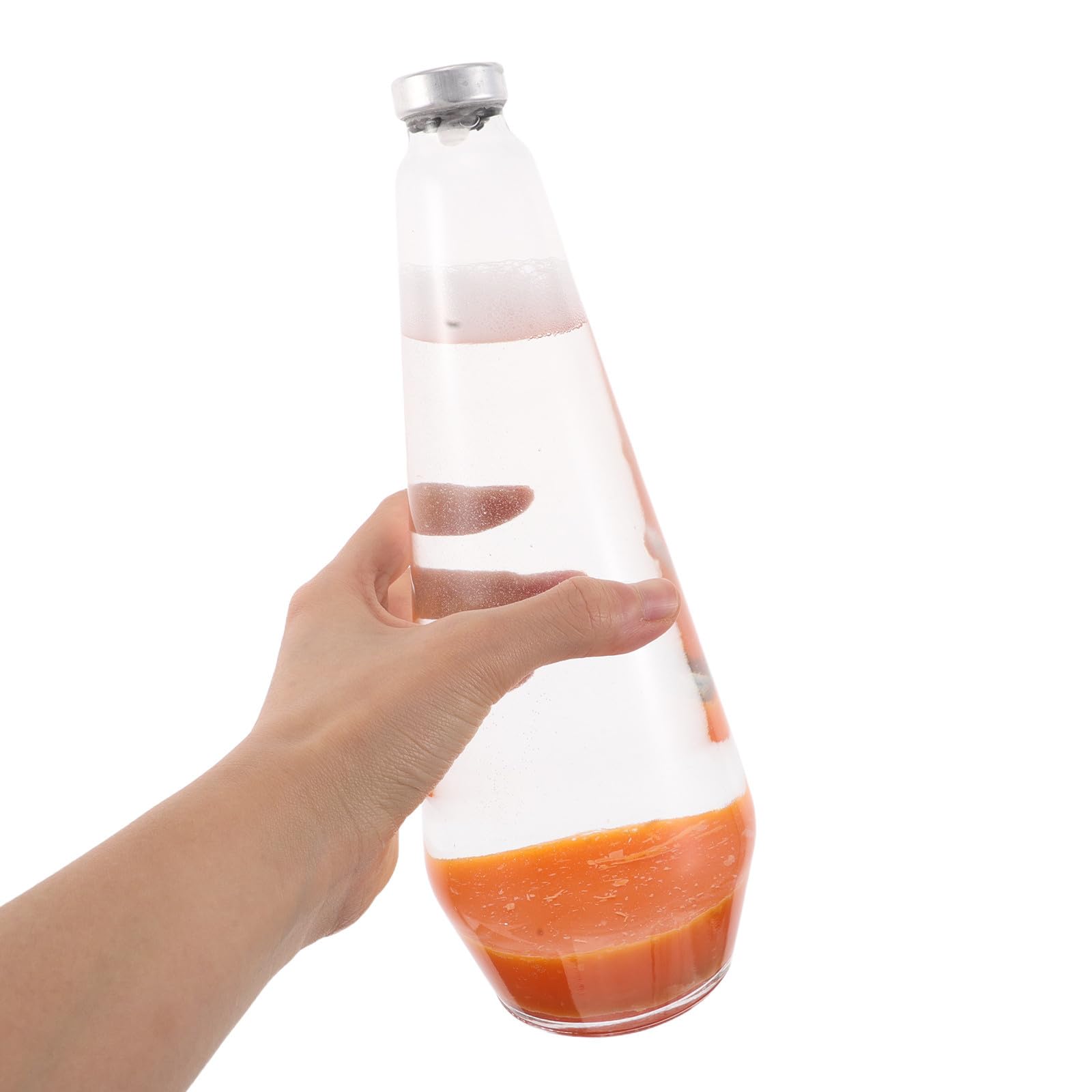 Happyyami Wachsflüssigkeitsbehälter für Lavalampe Reparaturset, Glas