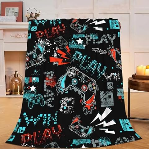 Yibuda Game Controller Blanket Cover