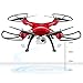 Syma X8HG Drone New Altitude Hold Mode Headless 3D Flips RC Quadcopter with 8MP Camera Red
