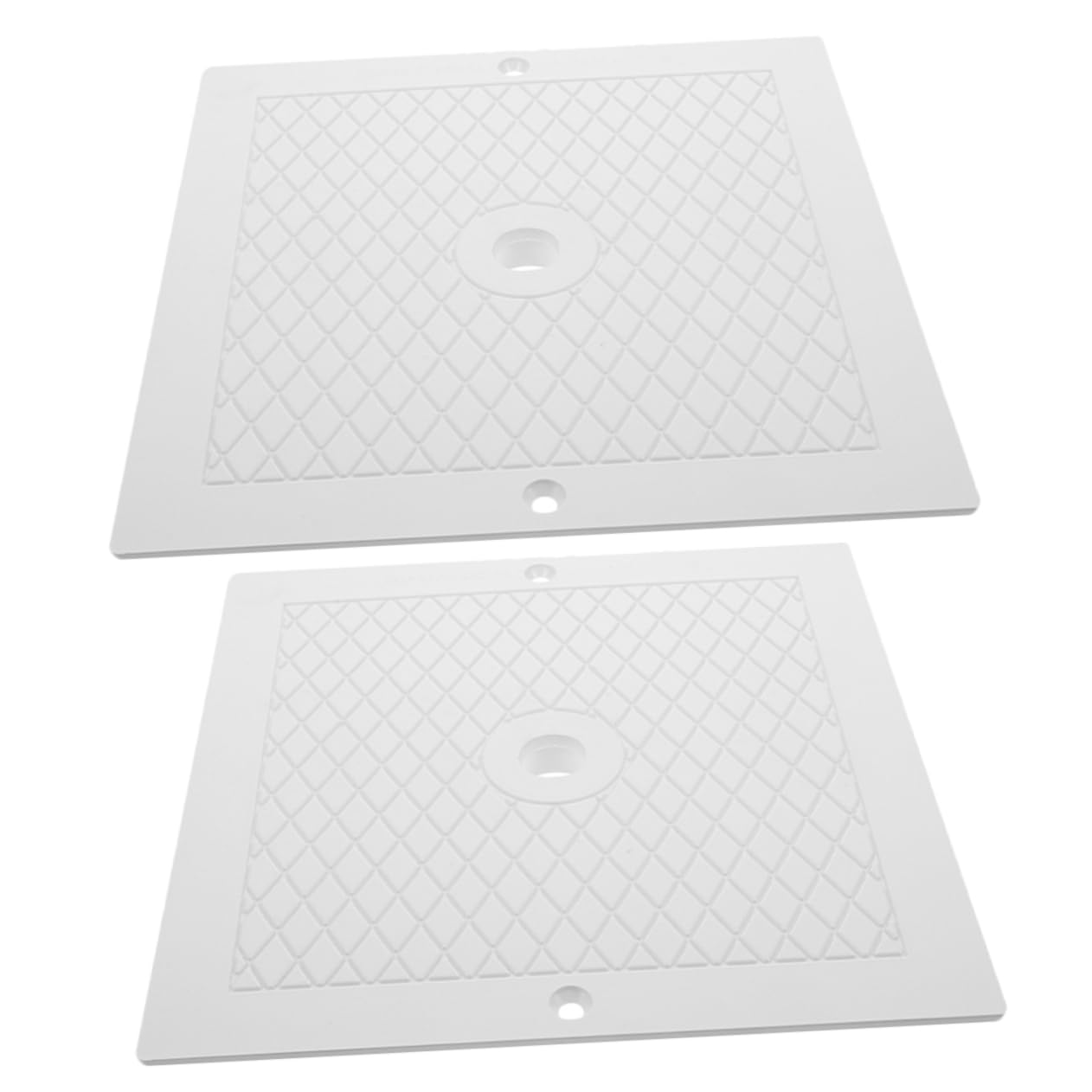 ifundom 2 Tapas para Skimmer de Piscina de 10x10 Pulgadas, Repuesto Fácil de Instalar de PP para Mantenimiento de Piscina Que Previene Salpicaduras