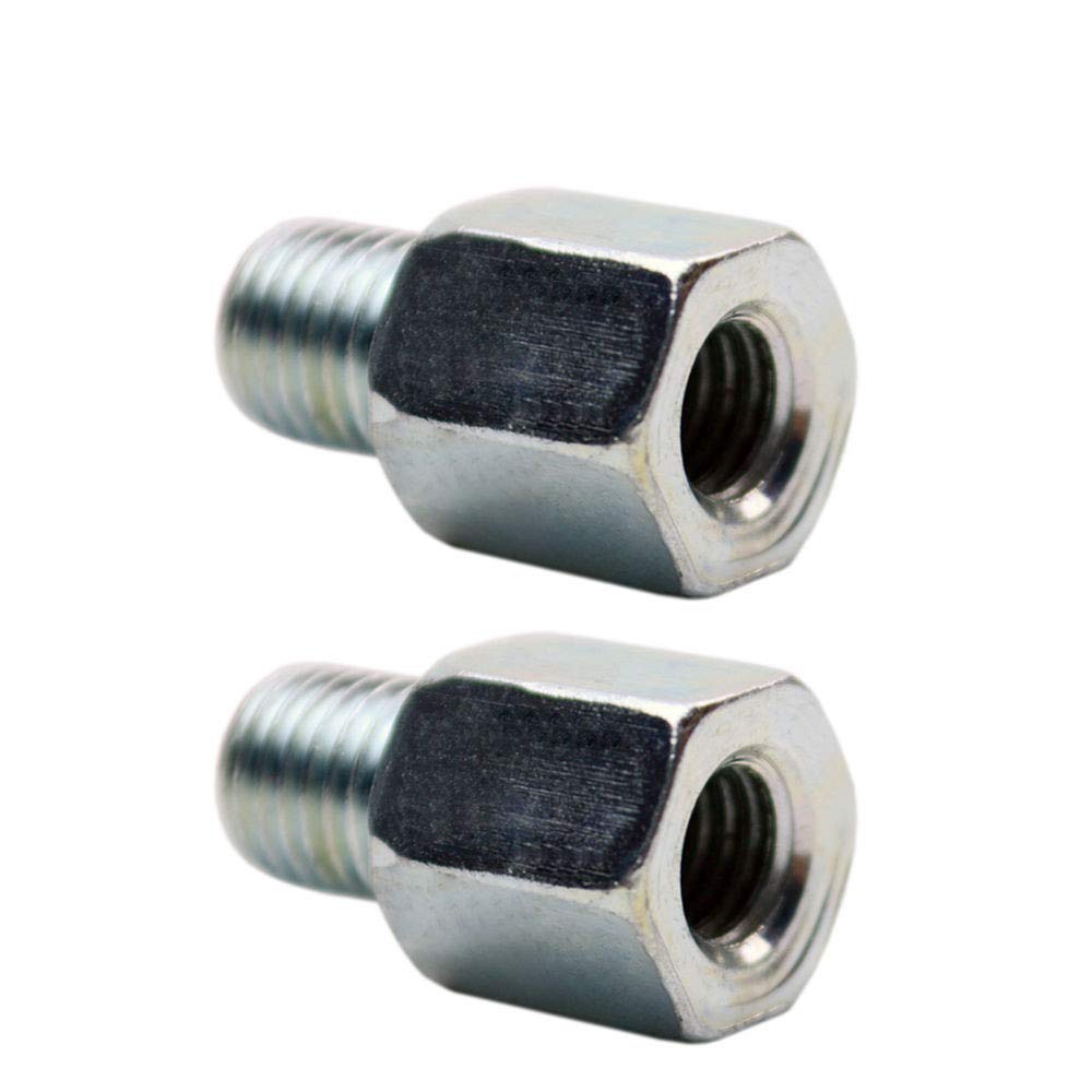 Wai Danie Motorcycle Rear View Mirror Screws Right Scooter Mirror Adapters View Bolts Screw 10mm to 8mm