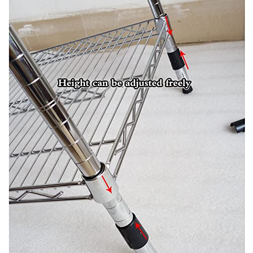 Wire Shelf Clips 52 Pcs, Wire Shelving Shelf Lock Clips for 0.75"（3/4